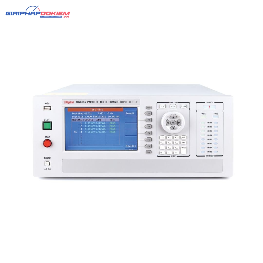 Máy kiểm tra Hipot TongHui TH9010A 6 Máy kiểm tra Hipot TongHui TH9010A