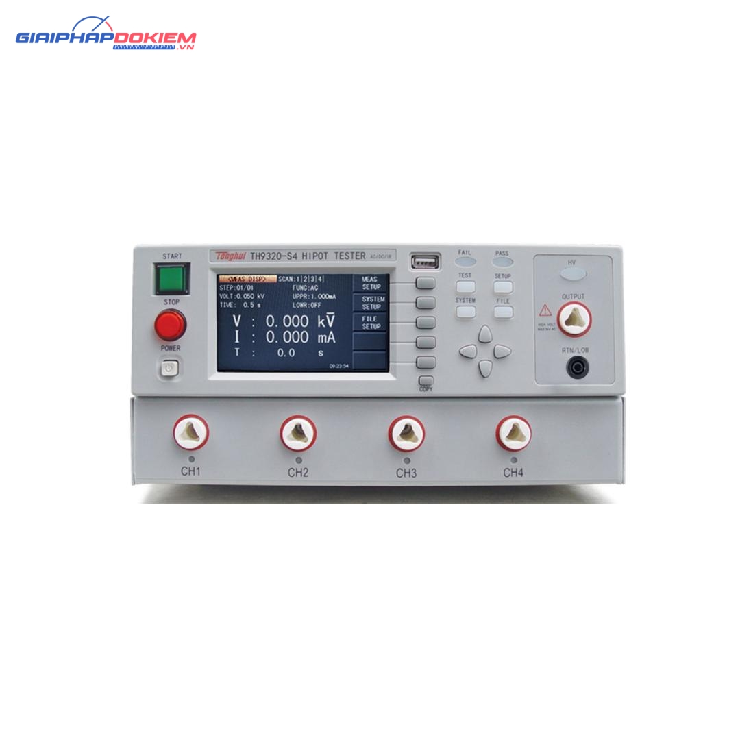 Máy kiểm tra Hipot Tonghui TH9320S4 4 Máy kiểm tra Hipot Tonghui TH9320S4