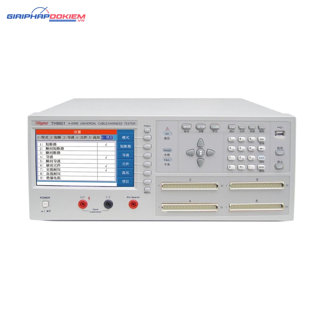 Máy kiểm tra khả năng chịu đựng dây cáp TongHui TH8601 5 Máy kiểm tra khả năng chịu đựng dây cáp TongHui TH8601