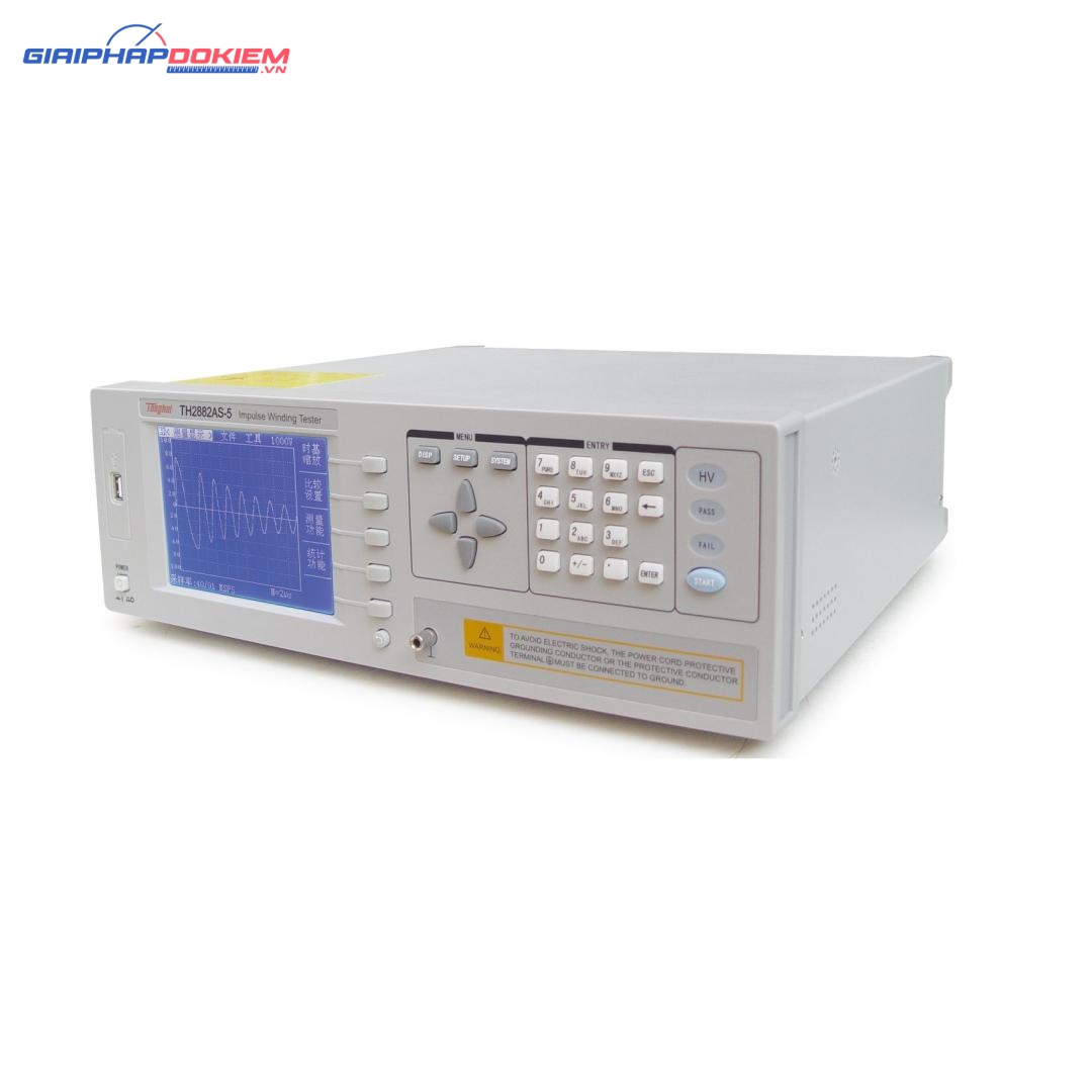 Máy kiểm tra xung cuộn dây TongHui TH2882AS-5 6 Máy kiểm tra xung cuộn dây TongHui TH2882AS-5