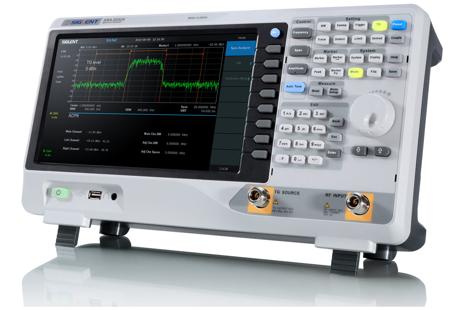 Máy phân tích phổ Siglent SSA3021X 9KHz-2.1GHz 5 Máy phân tích phổ Siglent SSA3021X 9KHz-2.1GHz
