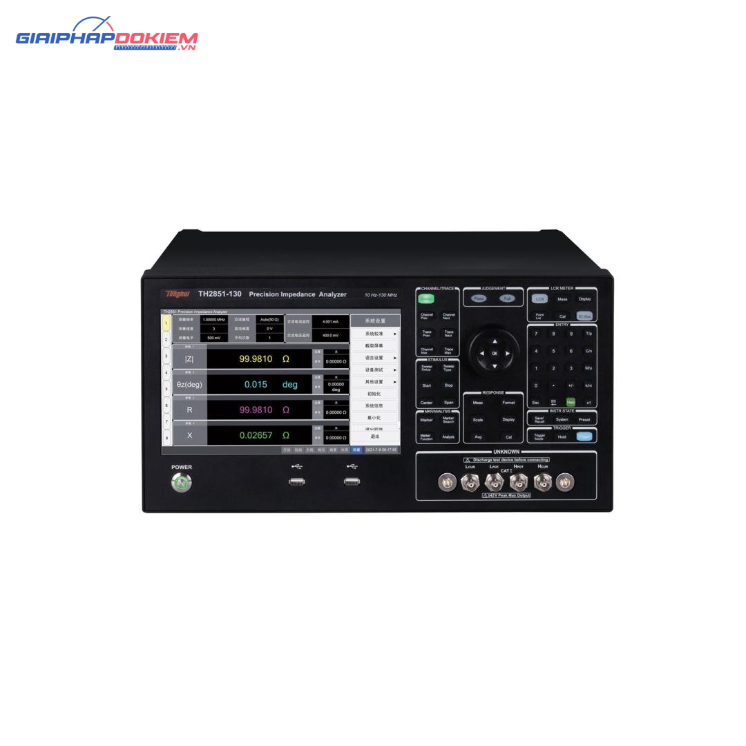 Máy phân tích trở kháng Tonghui TH2851-030 5 Máy phân tích trở kháng Tonghui TH2851-030