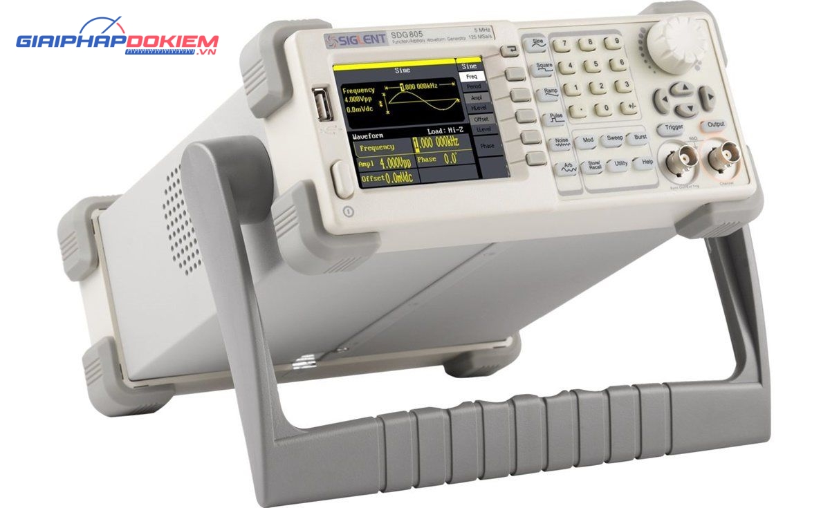Máy phát xung hàm Siglent SDG805 5MHz 1 CH 7 Máy phát xung hàm Siglent SDG805 5MHz 1 CH