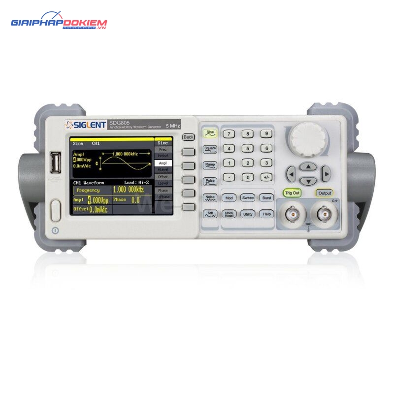 Máy phát xung hàm Siglent SDG805 5MHz 1 CH 11 Máy phát xung hàm Siglent SDG805