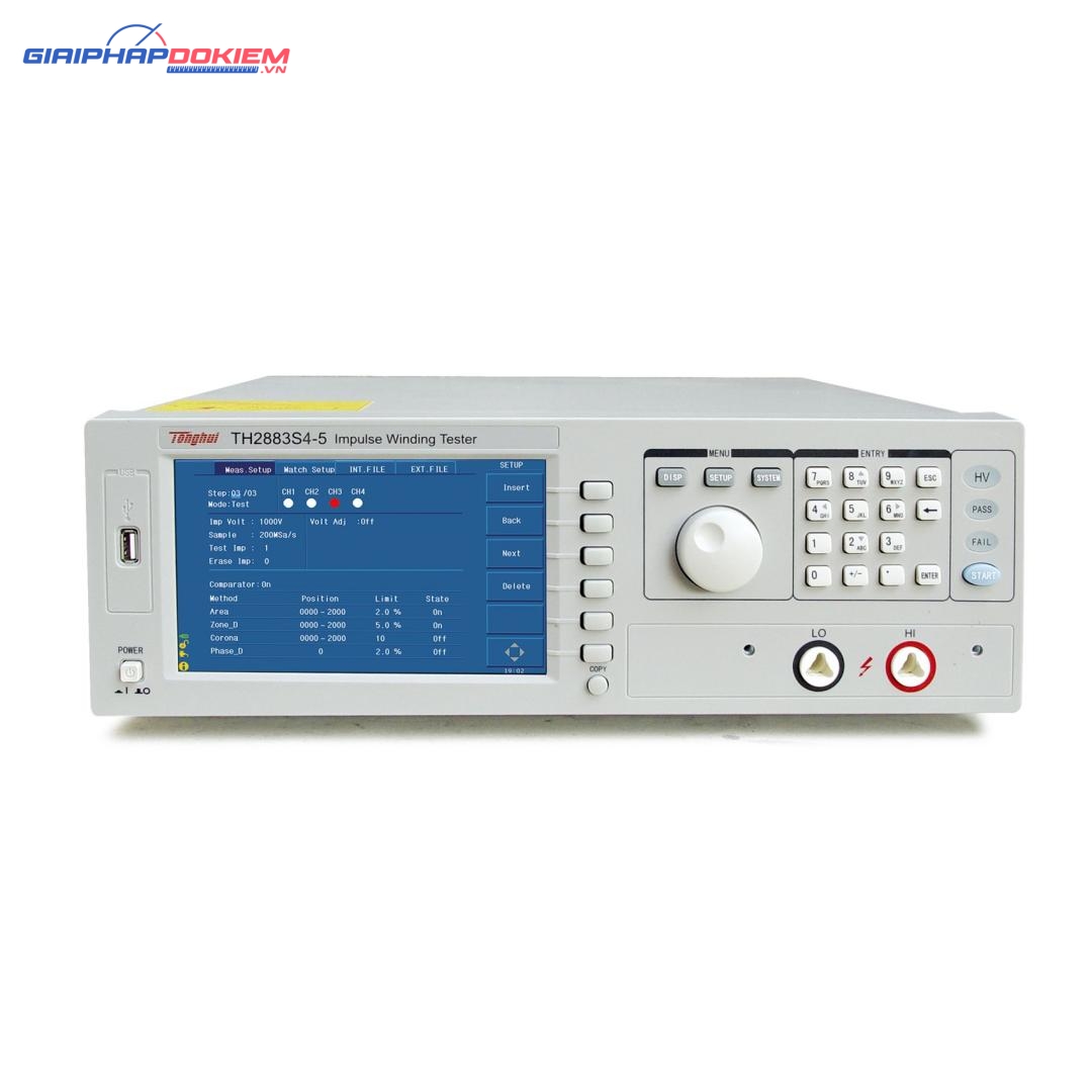 Máy thử xung cao áp TongHui TH2883S4-5| TH2883S8-5 5kV 5 Máy thử xung cao áp TongHui TH2883S4-5| TH2883S8-5 5kV