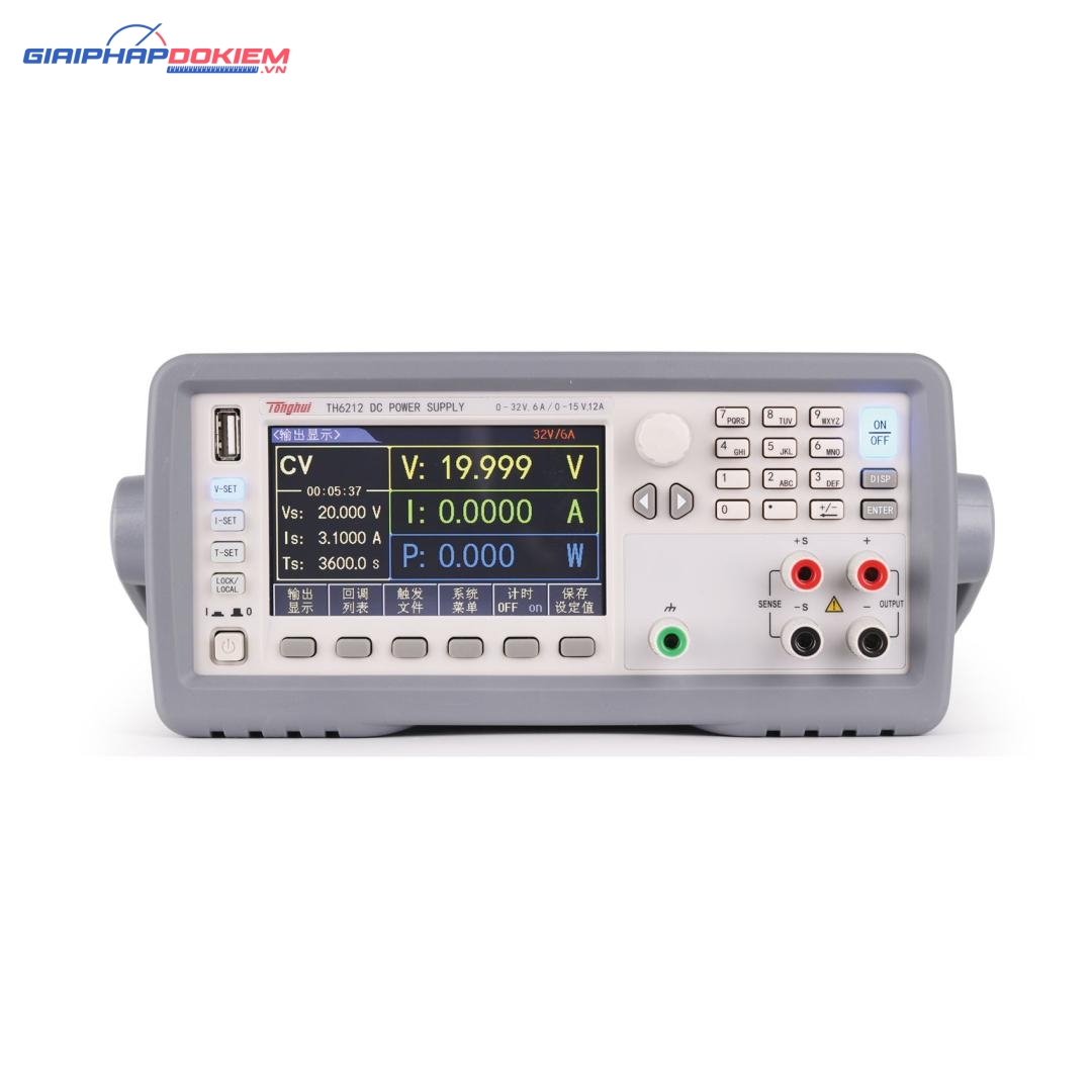 Nguồn DC lập trình tuyến tính Tonghui TH6212 4 Nguồn DC lập trình tuyến tính Tonghui TH6212