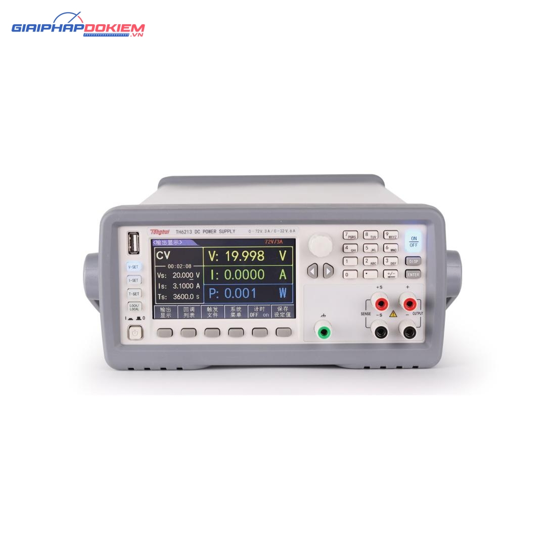 Nguồn DC lập trình tuyến tính Tonghui TH6213 6 Nguồn DC lập trình tuyến tính Tonghui TH6213