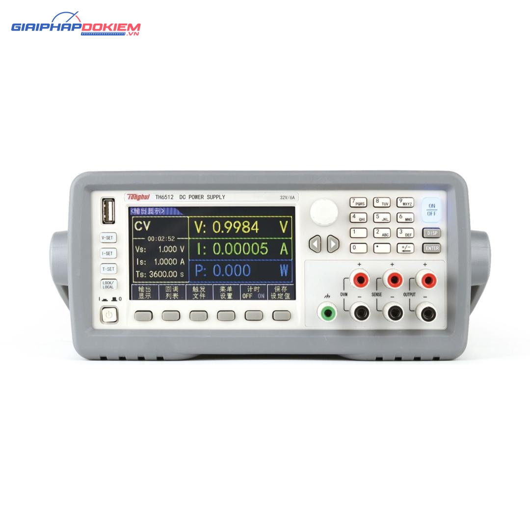 Nguồn DC lập trình tuyến tính TongHui TH6512 4 Nguồn DC lập trình tuyến tính TongHui TH6512