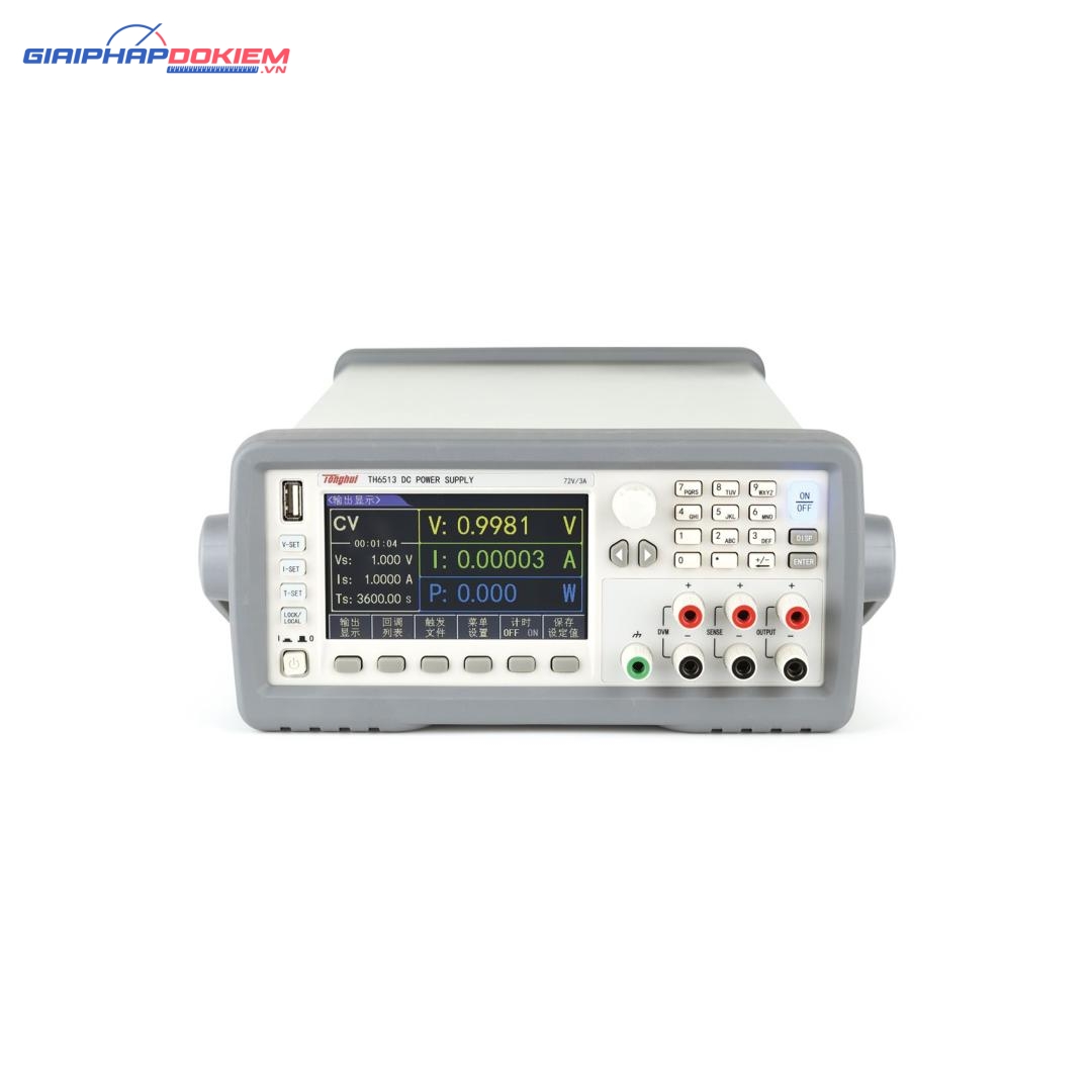 Nguồn DC lập trình tuyến tính TongHui TH6513 5 Nguồn DC lập trình tuyến tính TongHui TH6513