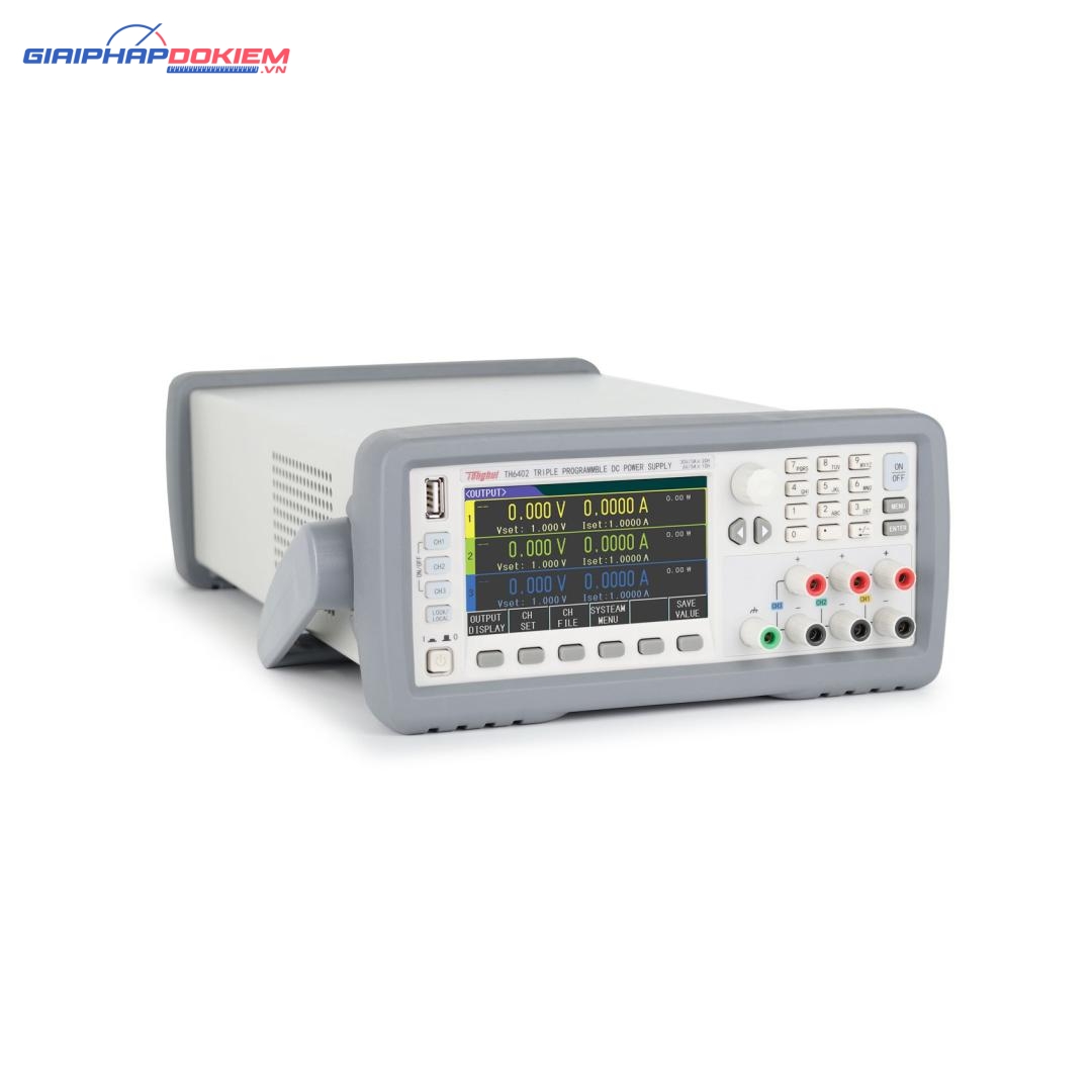 Nguồn điện lập trình tuyến tính ba kênh TongHui TH6402 4 Nguồn điện lập trình tuyến tính ba kênh TongHui TH6402