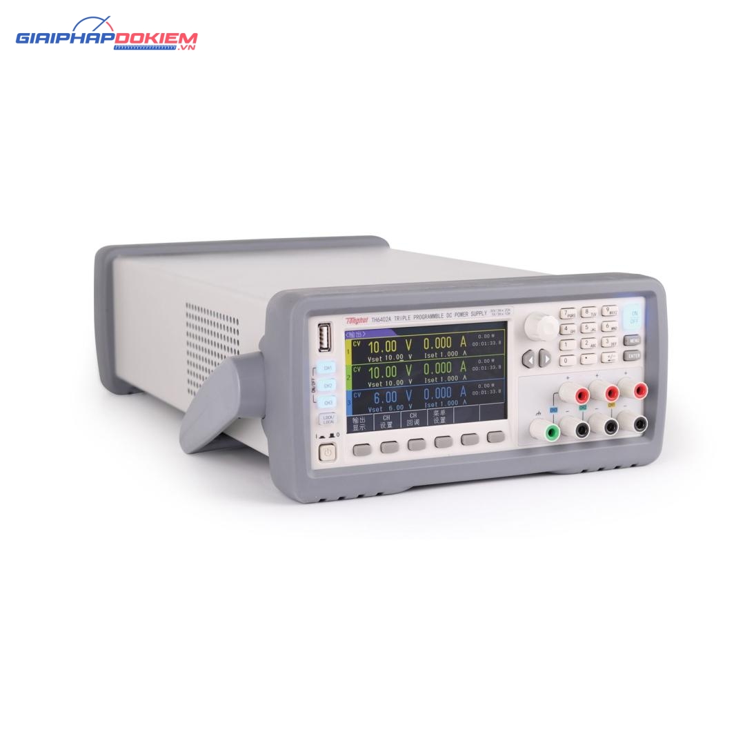 Nguồn điện lập trình tuyến tính ba kênh TongHui TH6402A 6 Nguồn điện lập trình tuyến tính ba kênh TongHui TH6402A
