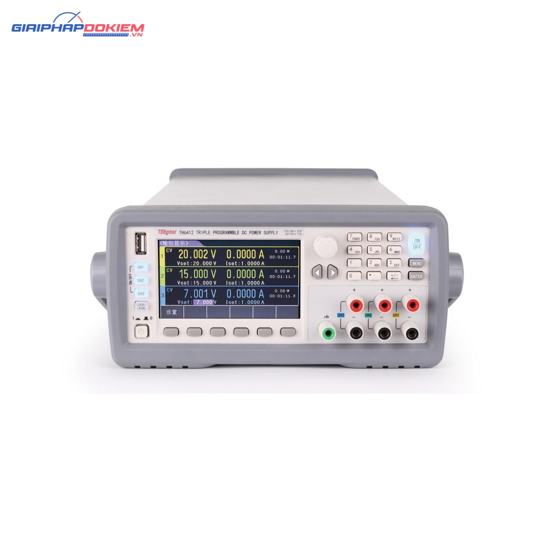 Nguồn điện lập trình tuyến tính ba kênh TongHui TH6412 5 Nguồn điện lập trình tuyến tính ba kênh TongHui TH6412