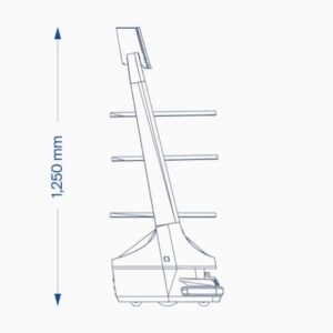 Robot giao đồ ăn tự động Softbank Robotic X1 Pro