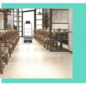 Robot giao đồ ăn tự động Softbank Robotic X1 16 Robot giao đồ ăn tự động Softbank Robotic X1