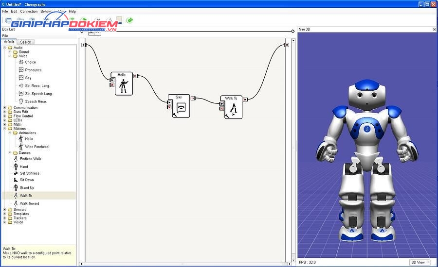 Robot giáo dục STEM Softbank Robotic Nao Power V6 Education Pack 14 Robot giáo dục STEM Softbank Robotic Nao Power V6 Education Pack