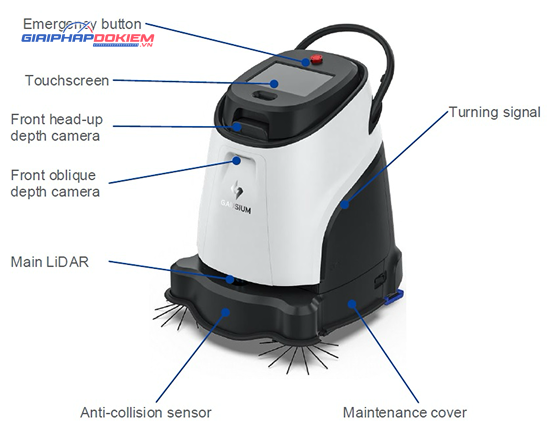 Robot hút bụi Softbank Robotic Vac 40 9 Robot hút bụi Softbank Robotic Vac 40