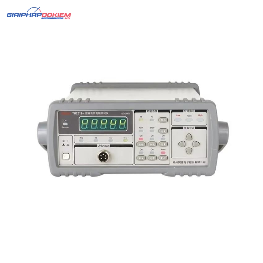 Thiết bị đo điện trở 1 chiều TongHui TH2512+ 4 Thiết bị đo điện trở 1 chiều TongHui TH2512+