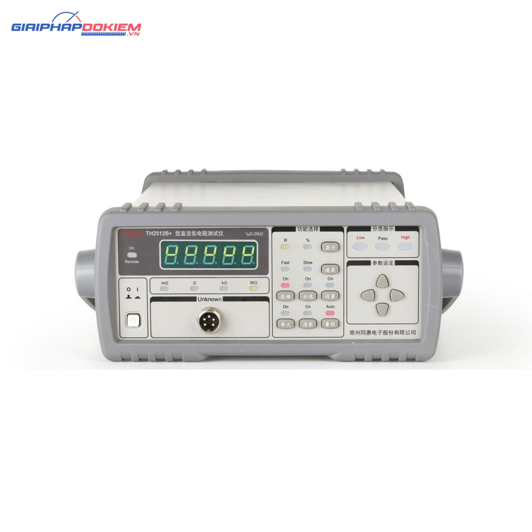 Thiết bị đo điện trở 1 chiều TongHui TH2512B+ 5 Thiết bị đo điện trở 1 chiều TongHui TH2512B+