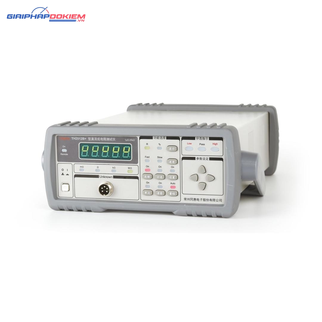 Thiết bị đo điện trở 1 chiều TongHui TH2512B+ 6 Thiết bị đo điện trở 1 chiều TongHui TH2512B+