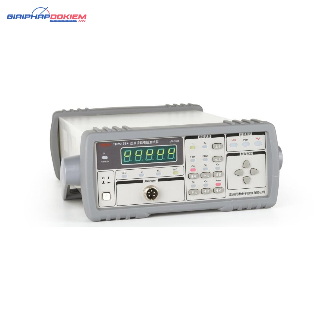 Thiết bị đo điện trở 1 chiều TongHui TH2512B+ 7 Thiết bị đo điện trở 1 chiều TongHui TH2512B+
