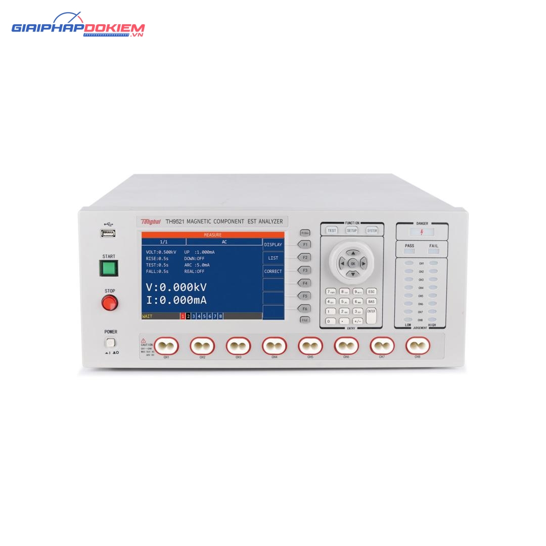 Thiết bị kiểm tra an toàn điện TongHui TH9521 5 Thiết bị kiểm tra an toàn điện TongHui TH9521