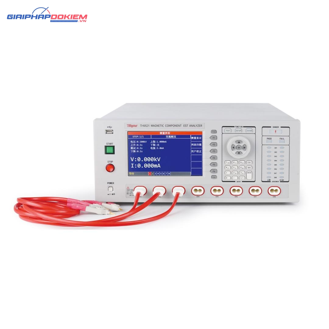 Thiết bị kiểm tra an toàn điện TongHui TH9521 6 Thiết bị kiểm tra an toàn điện TongHui TH9521