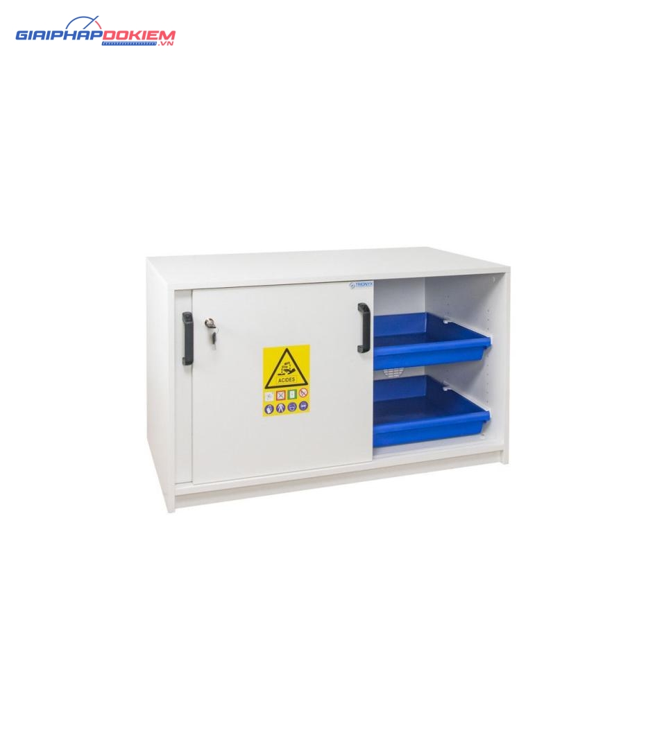 Tủ an toàn, chống cháy 2 cửa trượt Ecosafe APC63+ 48 tu an toan chong chay 2 cua truot ecosafe apc63 corrosion resistant laboratory cabinet for acids and gases 60 l ecosafe 6 hrfi