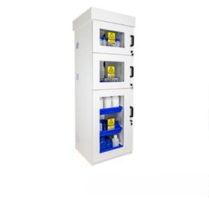 Tủ cao chống ăn mòn 3 cửa Ecosafe APC107+