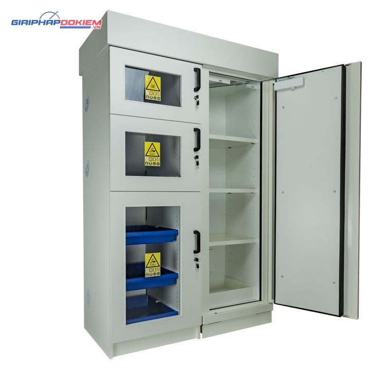 Tủ cao chống cháy nổ 4 cửa Ecosafe MR6+ 9 Tủ cao chống cháy nổ 4 cửa Ecosafe MR6+