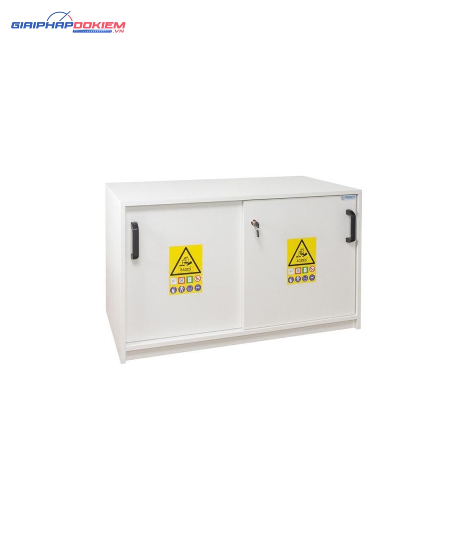 Tủ chống ăn mòn 2 cửa Ecosafe APC62+ 53 tu chong an mon 2 cua ecosafe apc62 laboratory cabinet in corrosion resistant melamine 60 l ecosafe 7 7onr