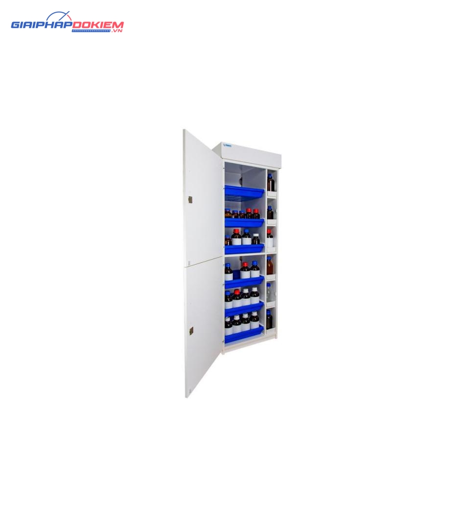 Tủ chống ăn mòn 2 cửa Ecosafe APC92+ 42 tu chong an mon 2 cua ecosafe apc92 armario de laboratorio en melamina resistente a la corrosion 90 l ecosafe 2 igrv