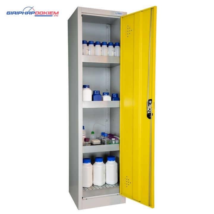 Tủ đựng hóa chất chống cháy 1 cửa Ecosafe AZ154 12 Tủ đựng hóa chất chống cháy 1 cửa Ecosafe AZ154