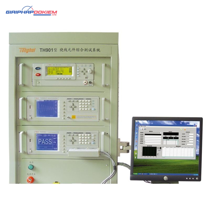 Hệ thống thử nghiệm cuộn dây Tonghui TH901 4 Hệ thống thử nghiệm cuộn dây Tonghui TH901