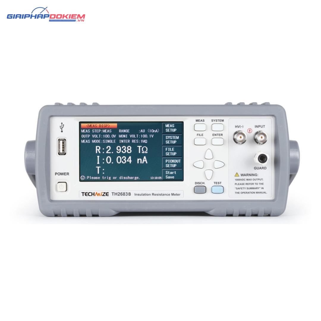 Máy đo điện trở cách điện TongHui TH2683B 3 Máy đo điện trở cách điện TongHui TH2683B