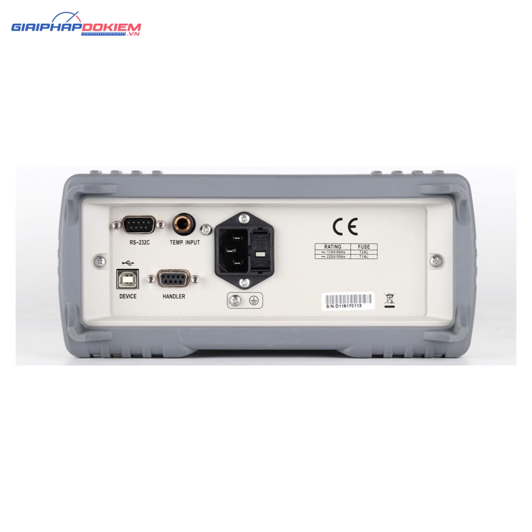Máy đo điện trở một chiều DC TongHui TH2516B 6 Máy đo điện trở một chiều DC TongHui TH2516B