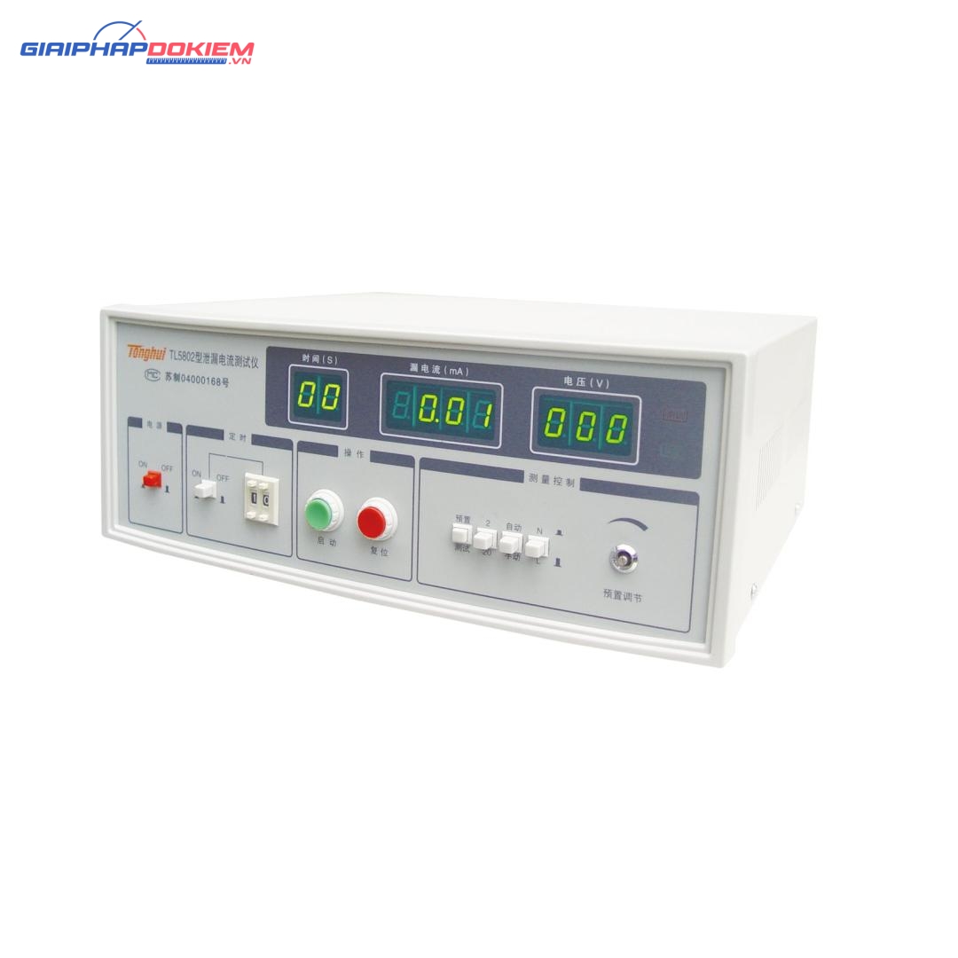 Máy đo dòng rò TongHui TL5802 20mA 4 Máy đo dòng rò TongHui TL5802 20mA