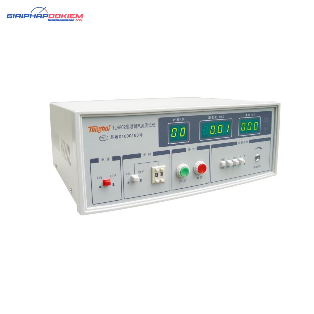 Máy đo dòng rò TongHui TL5802 20mA 5 Máy đo dòng rò TongHui TL5802 20mA