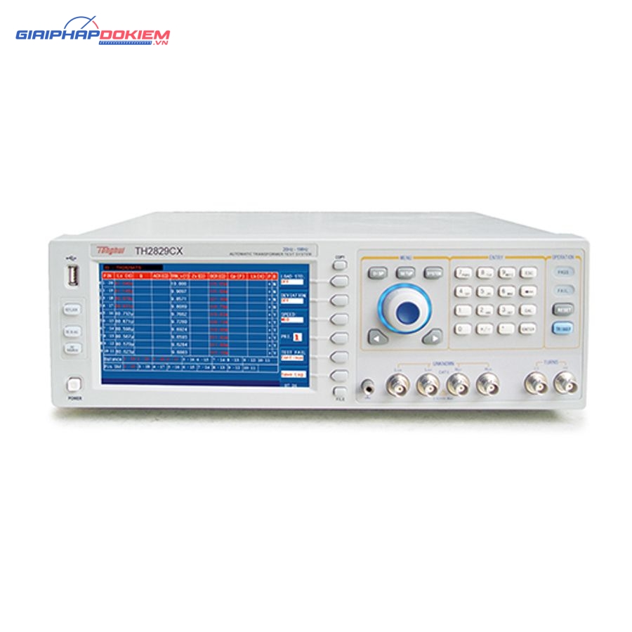 Máy kiểm tra biến áp tự động TongHui TH2829CX 1MHz 3 Máy kiểm tra biến áp tự động TongHui TH2829CX 1MHz
