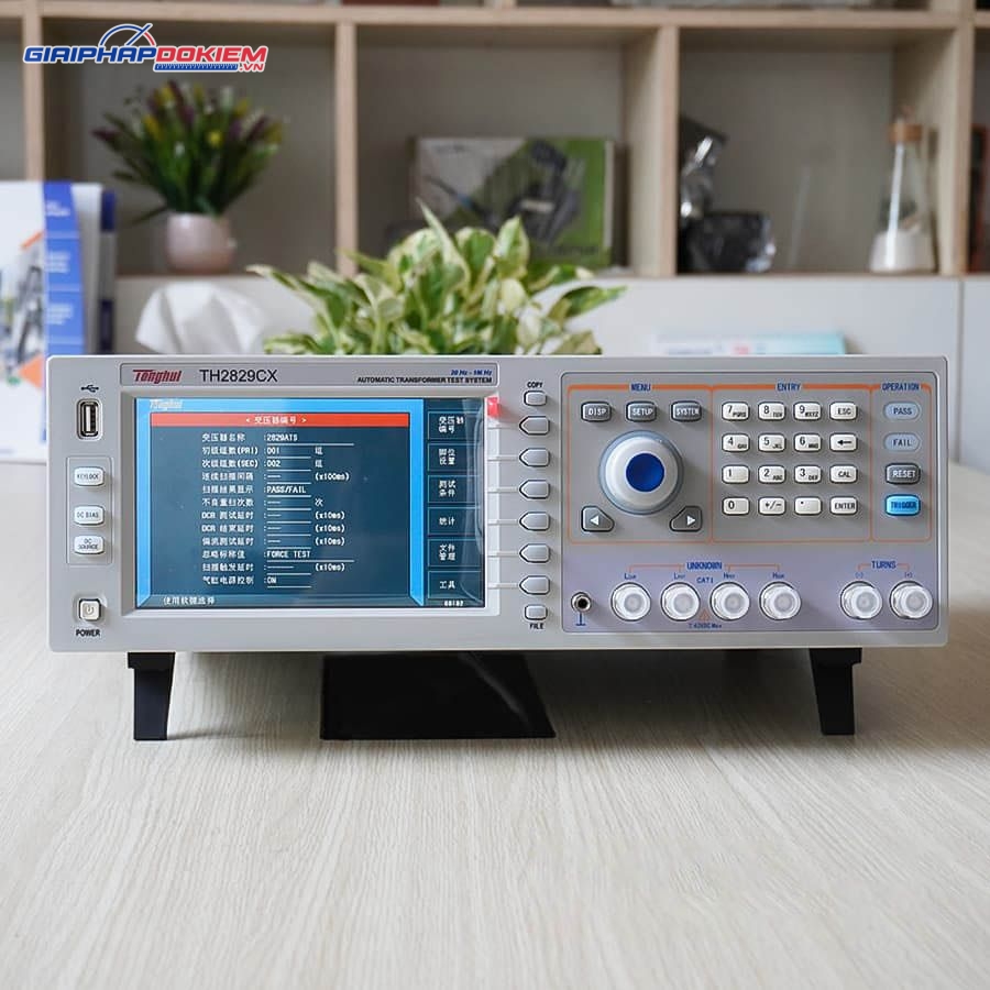 Máy kiểm tra biến áp tự động TongHui TH2829CX 1MHz 4 Máy kiểm tra biến áp tự động TongHui TH2829CX 1MHz