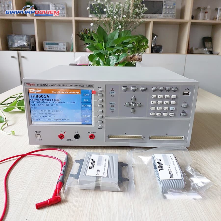 Máy kiểm tra cáp truyền dữ liệu TongHui TH8601A 5 Máy kiểm tra cáp truyền dữ liệu TongHui TH8601A