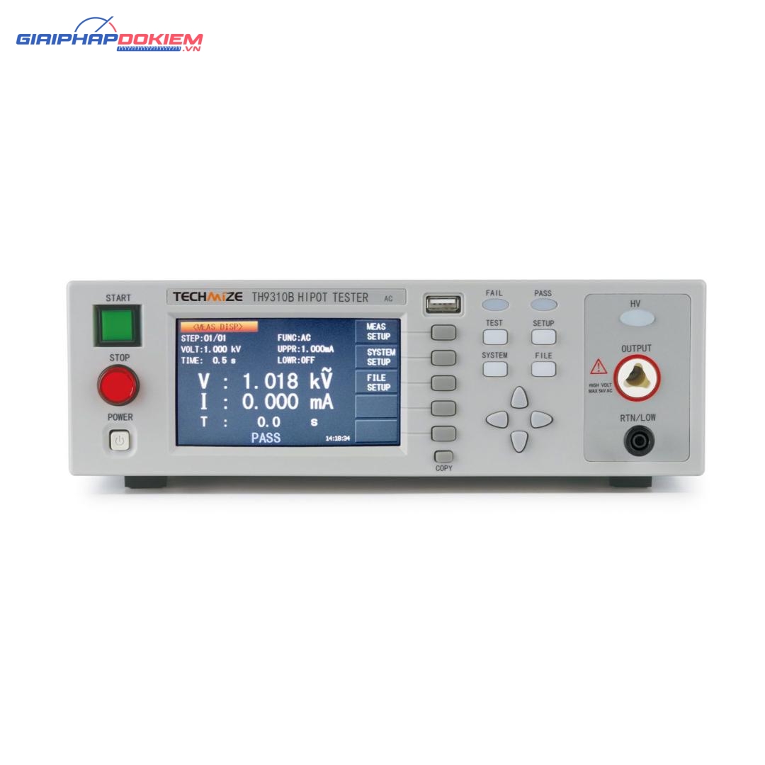 Máy kiểm tra Hipot TongHui TH9310B 5kVAC 4 Máy kiểm tra Hipot TongHui TH9310B 5kVAC