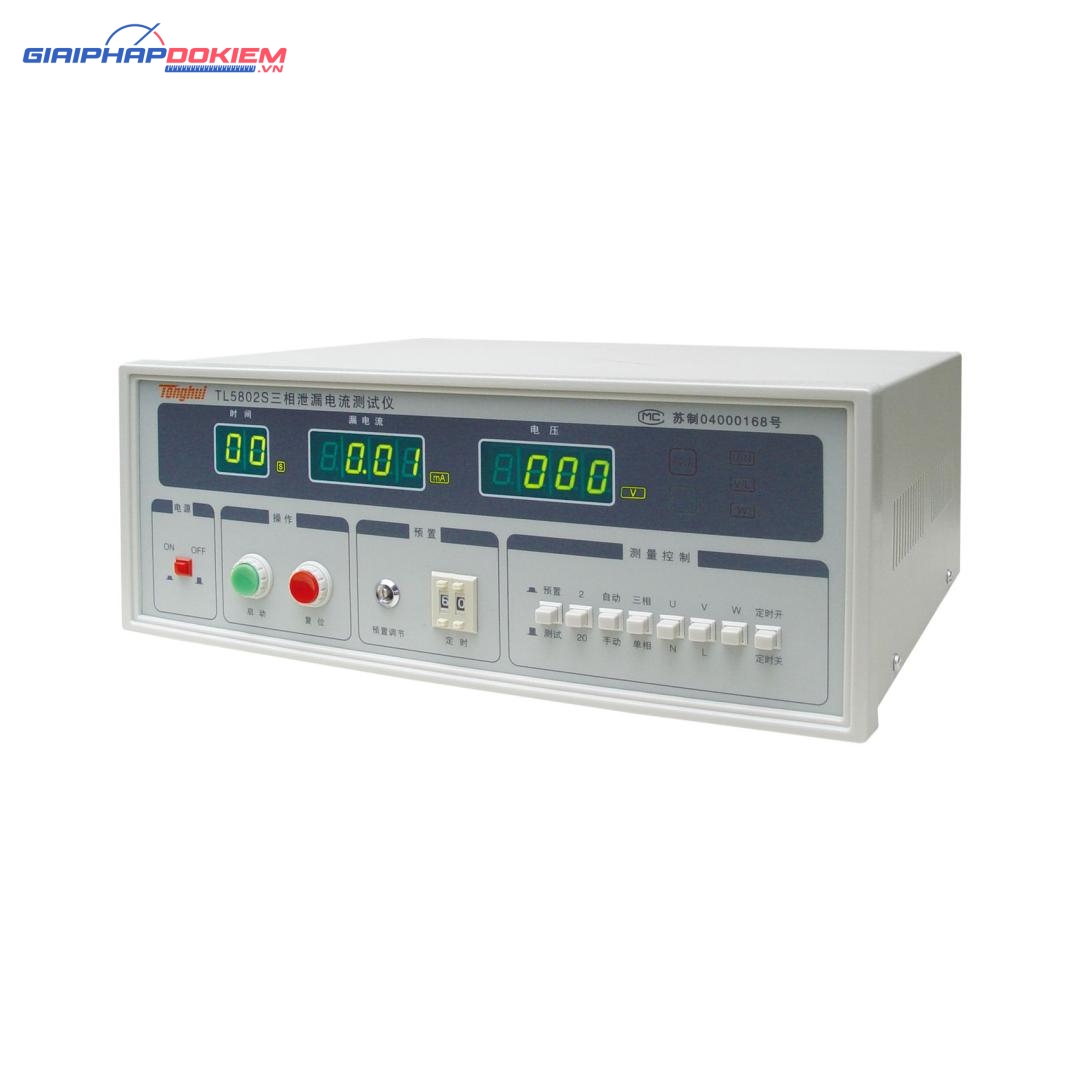 Máy kiểm tra rò rỉ dòng điện TongHui TL5802S (3 pha) 6 Máy kiểm tra rò rỉ dòng điện TongHui TL5802S (3 pha)