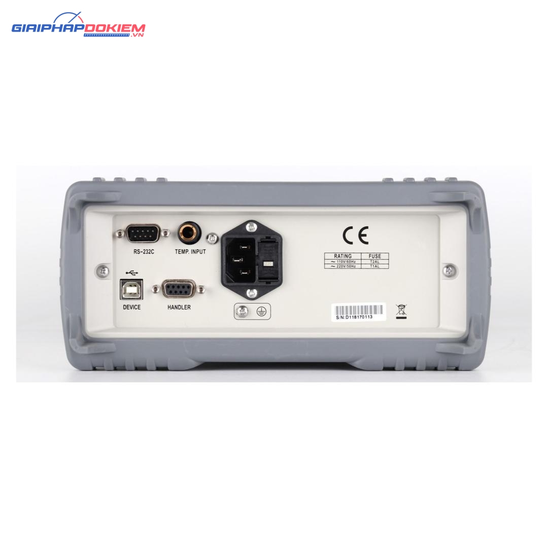 Thiết bị đo điện trở DC TongHui TH2516A 5 Thiết bị đo điện trở DC TongHui TH2516A