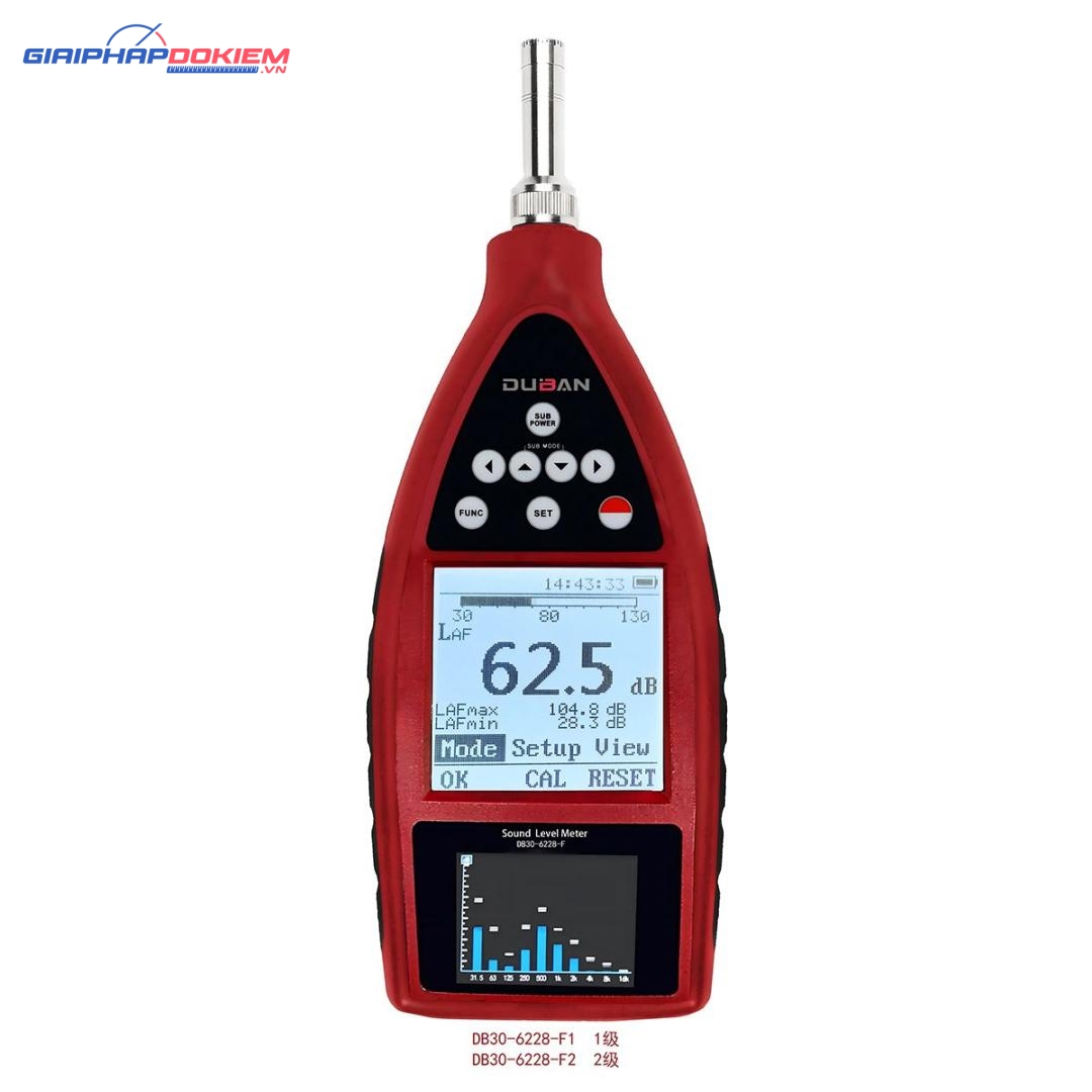 Máy đo mức âm thanh DUBAN DB30-6228-B1/C1/D1/E1/F1/B2/C2/D2/E2/F2 5 Máy đo mức âm thanh DUBAN DB30-6228-B1/C1/D1/E1/F1/B2/C2/D2/E2/F2