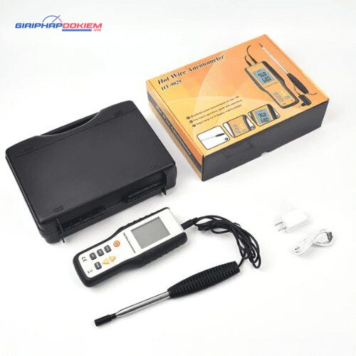 Máy đo tốc độ gió – nhiệt độ Hti HT-9829 (Anemometer, 4 chế độ đo, LCD lớn) 9 Máy đo tốc độ gió – nhiệt độ Hti HT-9829 (Anemometer, 4 chế độ đo, LCD lớn)