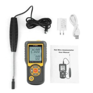 Máy đo tốc độ gió HTI HT-9830