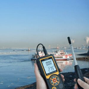 Máy đo tốc độ gió HTI HT-9830