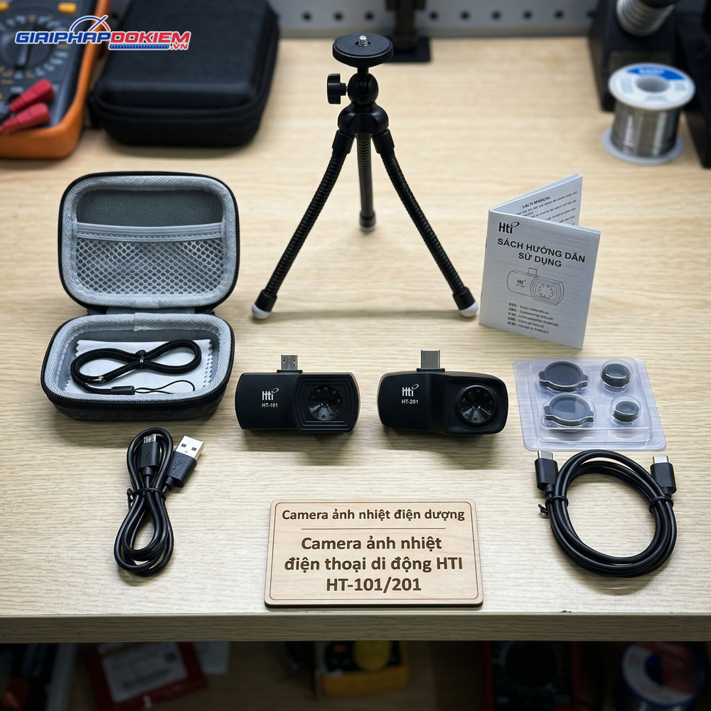 Camera Ảnh Nhiệt Điện Thoại Di Động HTI HT-101/201 8 auto draft gemini generated image gosx0gosx0gosx0g 7my0