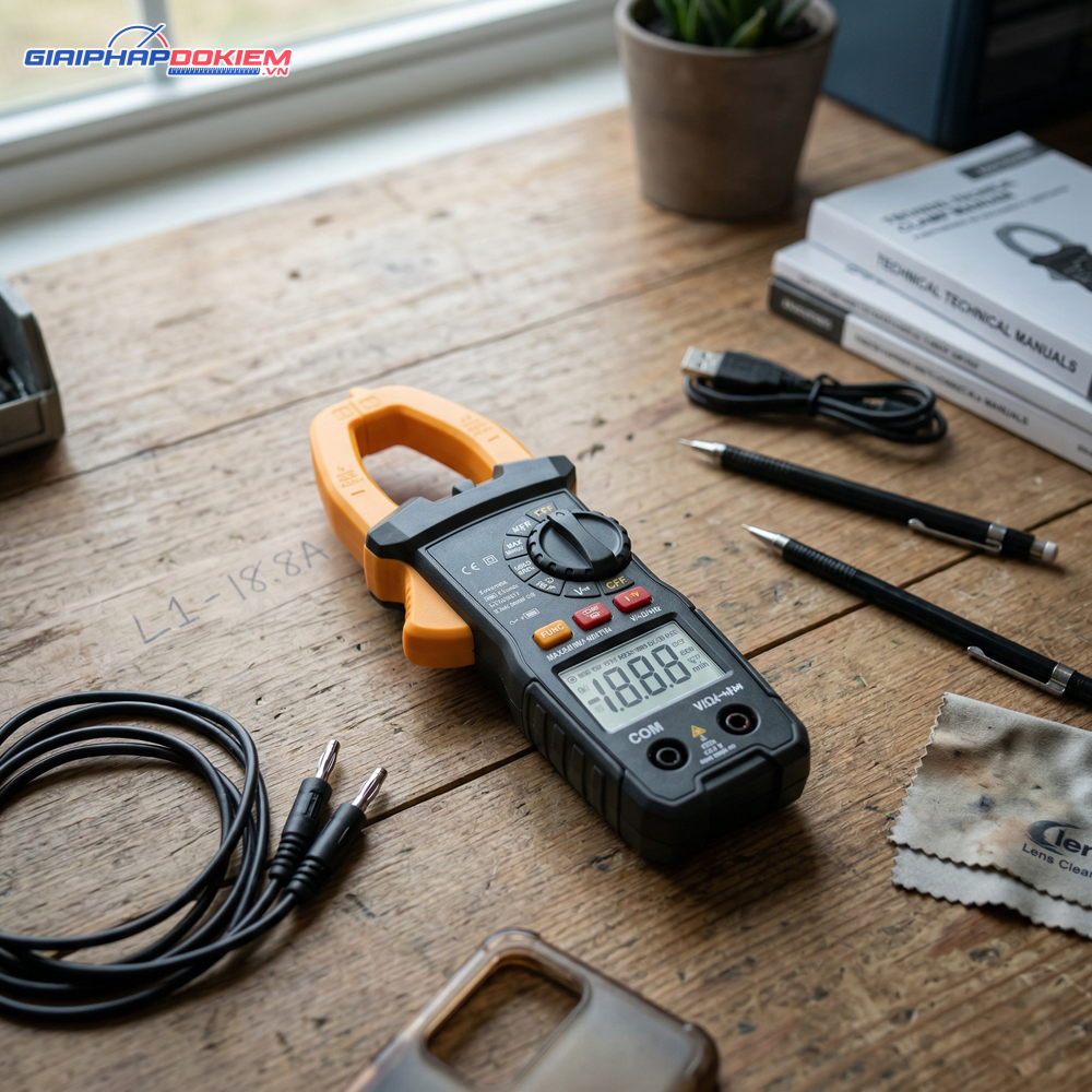 Đồng Hồ Vạn Năng HTI HT- 881C 6 Đồng Hồ Vạn Năng HTI HT- 881C