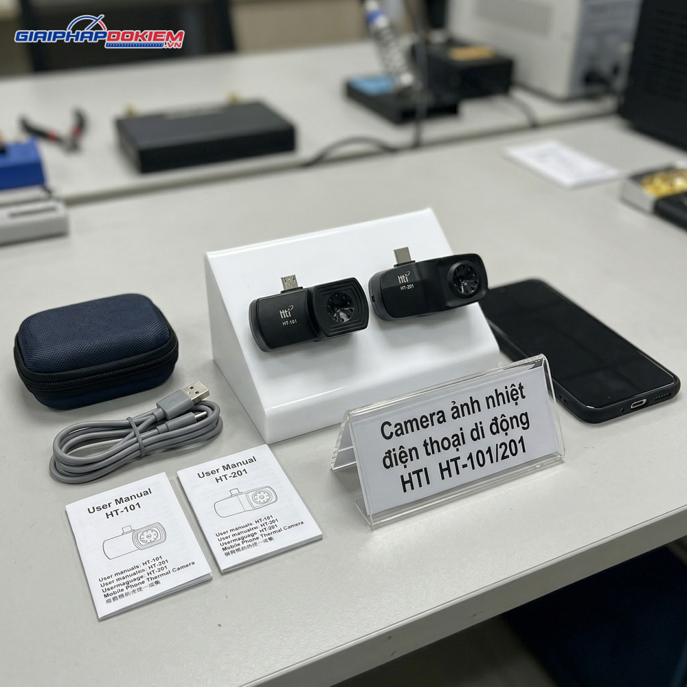 Camera Ảnh Nhiệt Điện Thoại Di Động HTI HT-101/201 5 Camera Ảnh Nhiệt Điện Thoại Di Động HTI HT-101/201